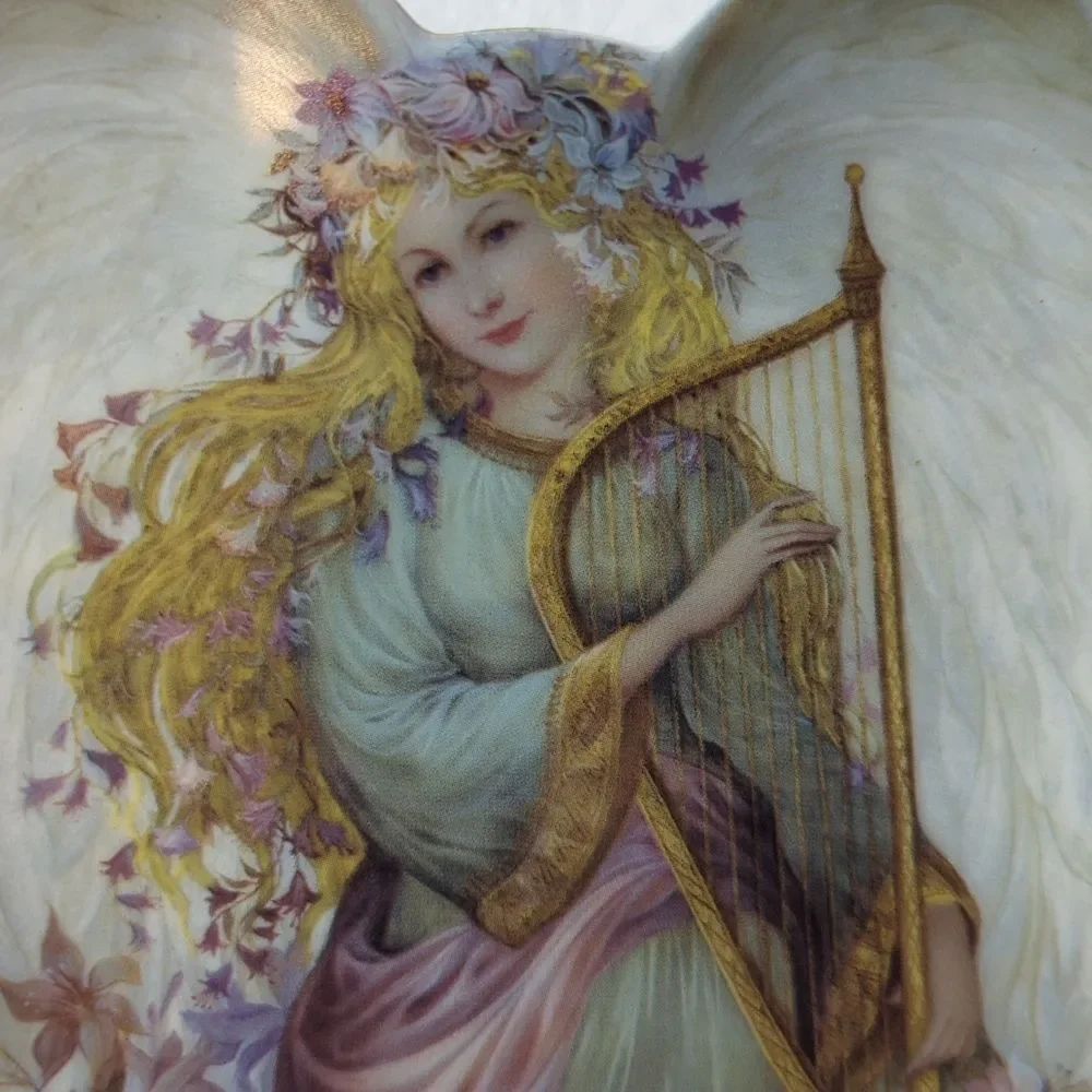 Bradford Exchange Plate Serenity's Song by Nadeghda Strelkina
